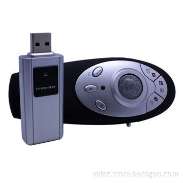 RF Wireless Laser Mice for Presentation with Trackball Mouse